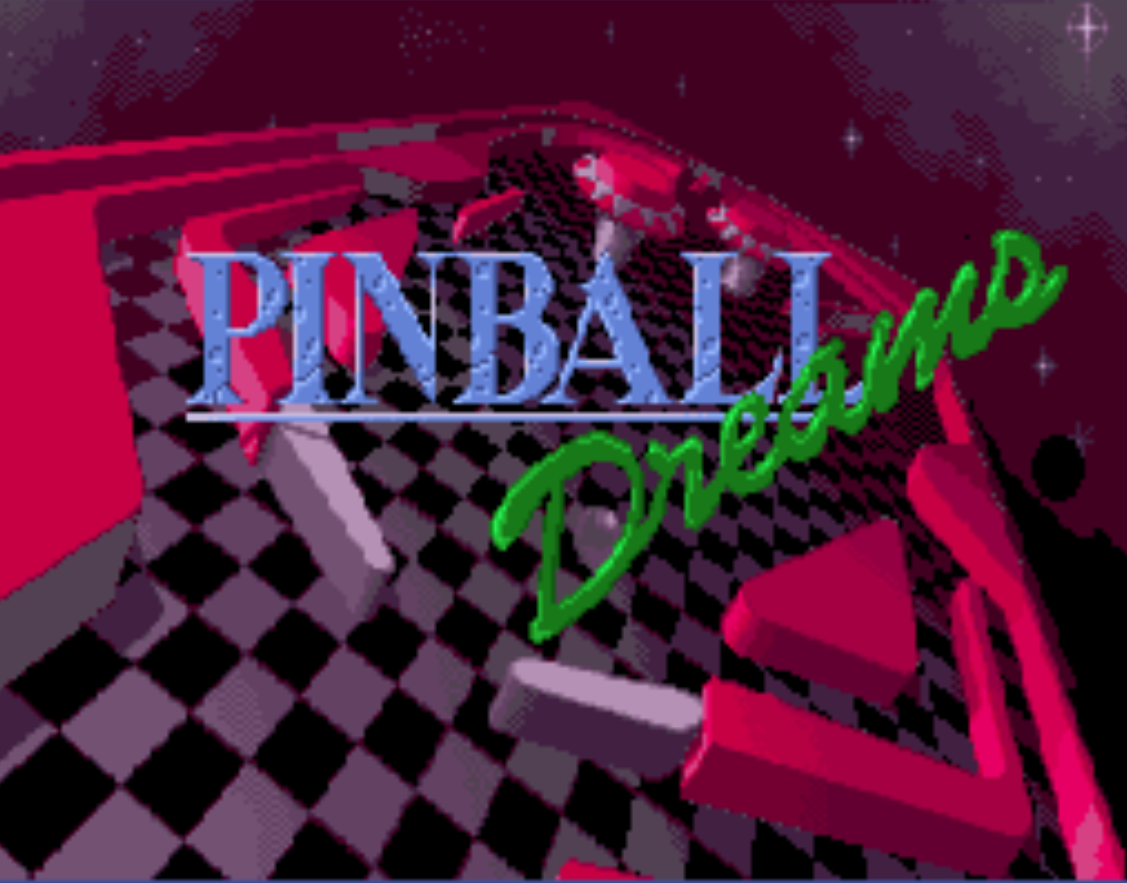 Pinball Dreams Title Screen